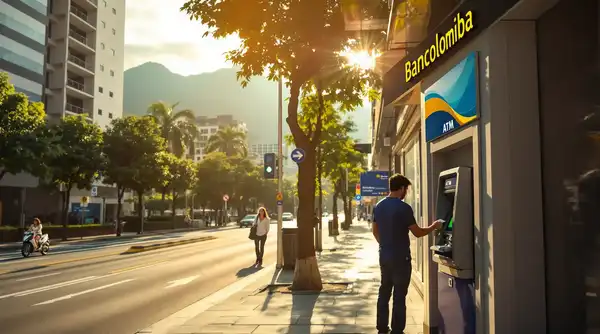 ATM on a Medellin street